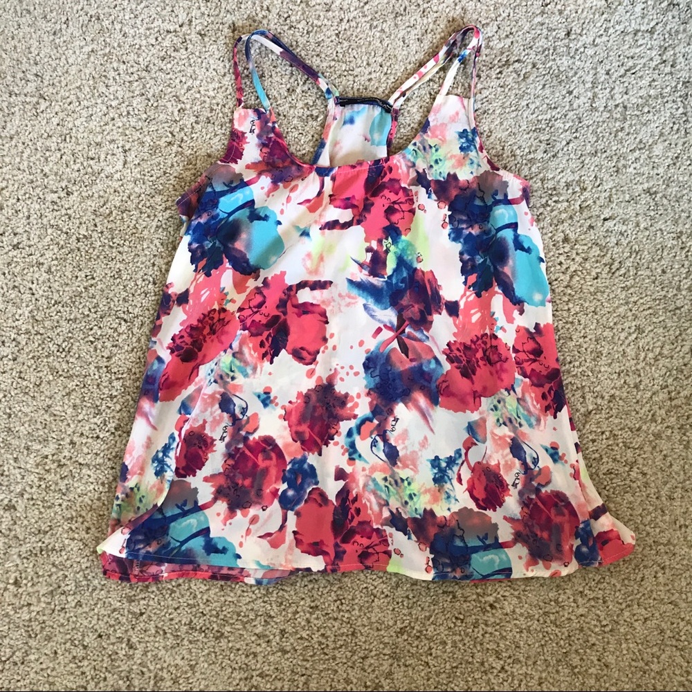 Flower Print Top